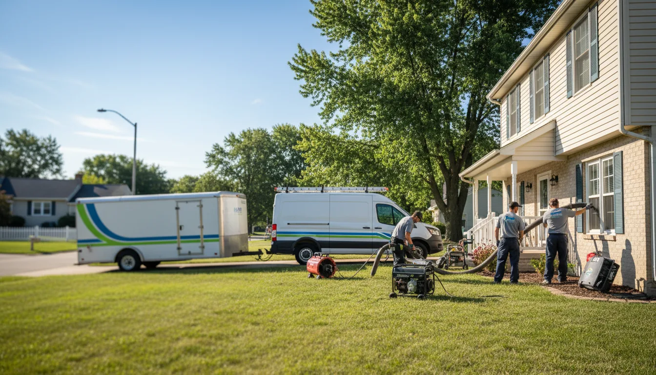 Flooded Basement Restoration And Cleanup With Repair in Bassett, NE near me